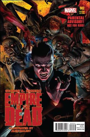 George Romero's Empire of the Dead: Act One issue 2-B Greg Horn 1:25 Cover