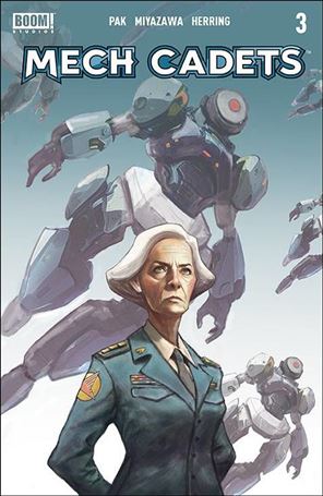 Mech Cadets issue 3-B Sonny Liew Cover