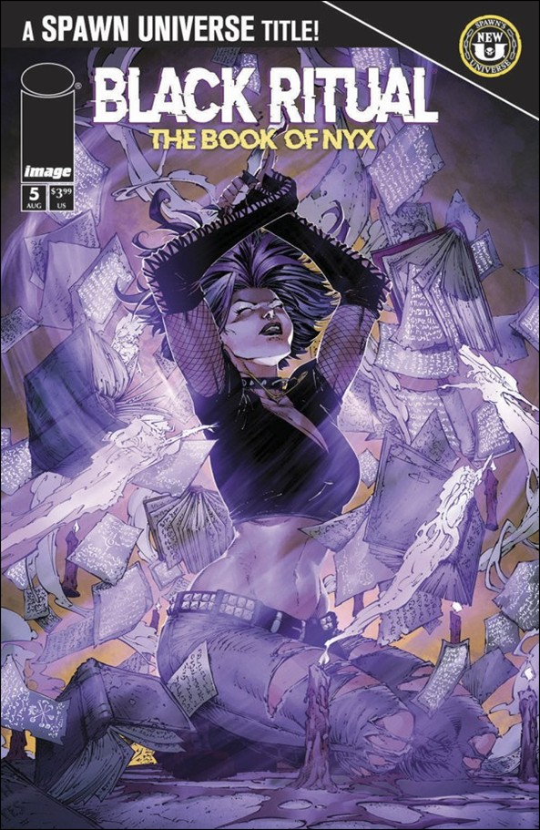 Black Ritual: The Book of Nyx issue 5-B Brett Booth Cover