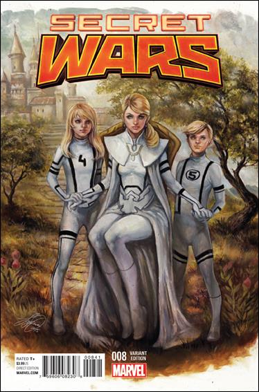 Secret Wars issue 8-E Siya Oum Cover