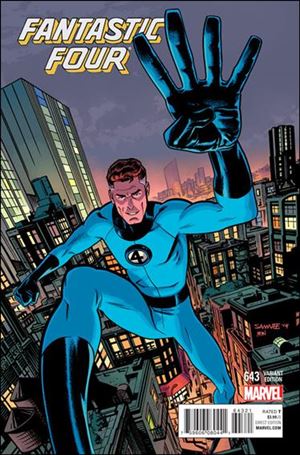 Fantastic Four (1961) issue 643-C Chris Samnee 1:15 Character Cover