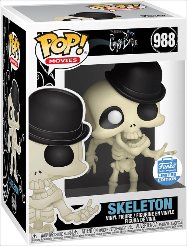 POP! Movies figure 988 Skeleton Funko Shop Exclusive
