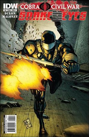 G.I. Joe: Snake Eyes (2011) issue 6-B Agustin Padilla Cover