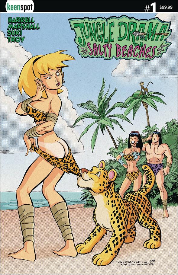 Jungle Drama: Salty Beaches issue 1-G Jon Bogdanove Metal Cover