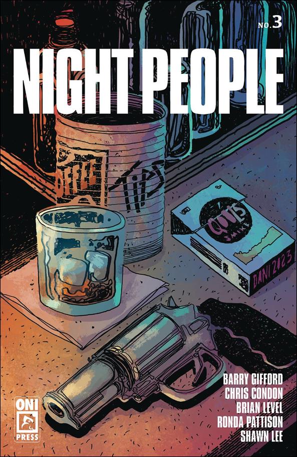 Night People issue 3 Dani Strips Cover