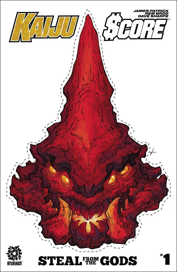 Kaiju Score: Steal from the Gods issue 1-C Rem Broo Mask Cover