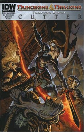 Dungeons & Dragons: Cutter issue 3 Steve Ellis Cover