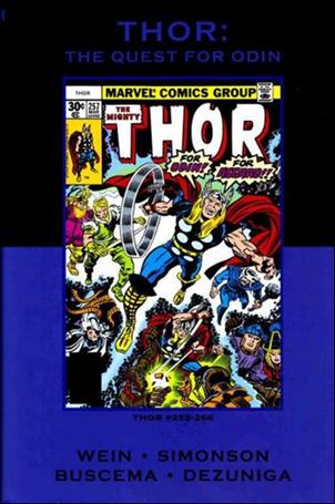 Thor: The Quest for Odin issue nn-B Marvel Premiere Classic Dust Jacket Vol 60 1/675