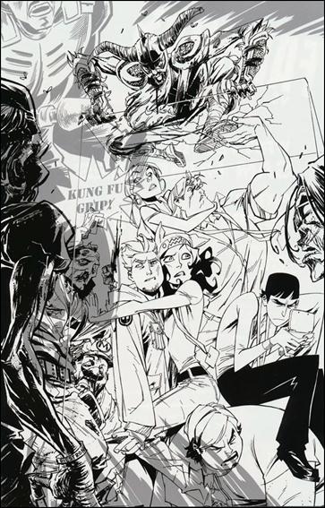 Fanboys vs Zombies issue 4-D Alejandro "Ale" Garza 1:20 Virgin Sketch Cover
