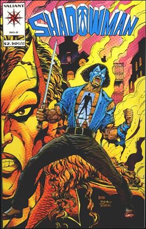 Shadowman (1992) issue 0-B Standard Non-Chromium Wraparound Cover