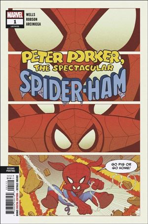 Spider-Ham issue 1-E Will Robson Cover (2nd Printing)
