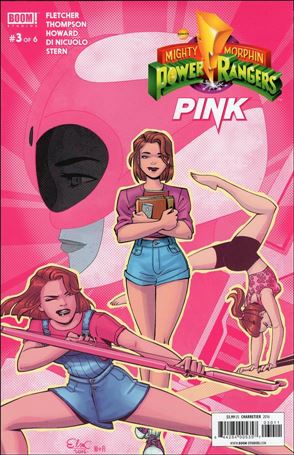 Mighty Morphin Power Rangers Pink issue 3 Elsa Charretier Cover