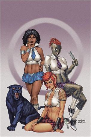 Sacred Six issue 1-M Joseph Michael Linsner Virgin Cover 1/500