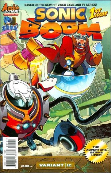 Sonic Boom issue 1-D Evan Stanley "Eggman" Cover