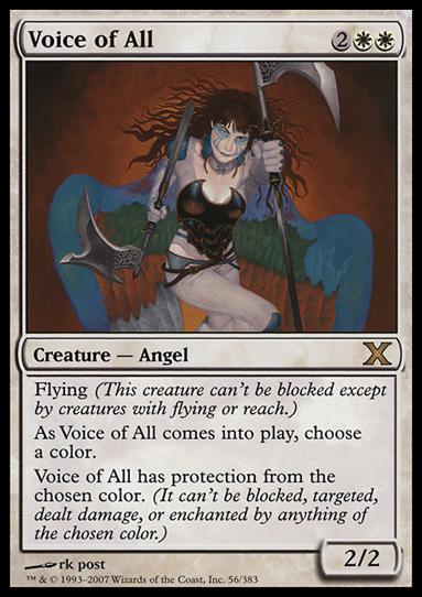 Magic the Gathering: 10th Edition (Base Set) card 56 Voice of All
