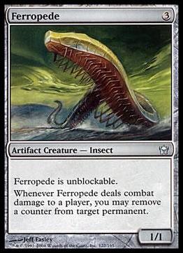 Magic the Gathering: Fifth Dawn (Base Set) card 122 Ferropede