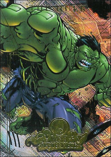 2008 Marvel Masterpieces: Series 2 (Avengers Subset) card A4 The Hulk