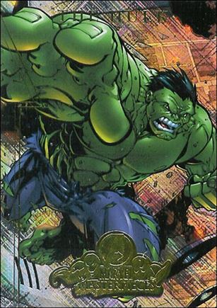 2008 Marvel Masterpieces: Series 2 (Avengers Subset) card A4 The Hulk