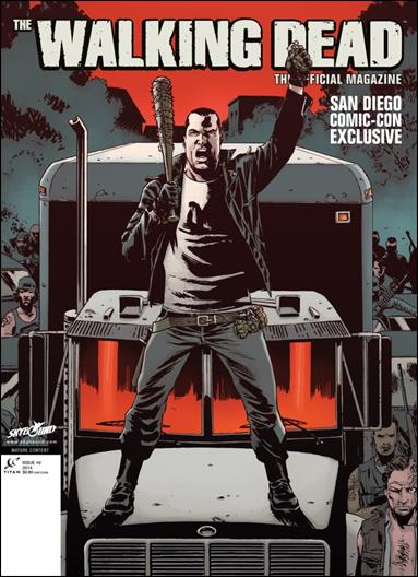 Walking Dead: The Official Magazine issue 9-C San Diego Comic-Con Cover