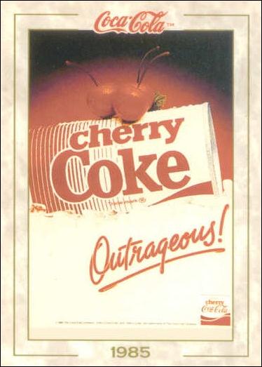 Coca-Cola Collection Series 1 (Base Set) card 89 "Cherry Coke"