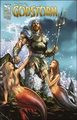 Grimm Fairy Tales Presents Godstorm issue 2 Anthony Spay Cover