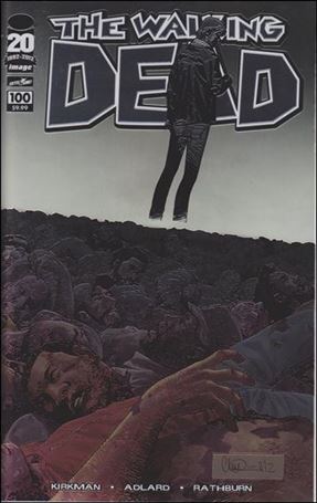 Walking Dead (2003) issue 100-I Charlie Adlard Chromium Wraparound Cover