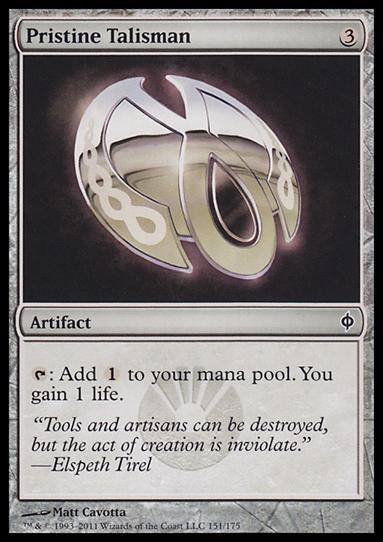 Magic the Gathering: New Phyrexia card 151 Pristine Talisman