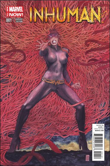 Inhuman issue 1-E Milo Manara 1:100 Cover