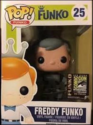 Pop! Funko - Freddy Funko figure 25-B Freddy Funko (Deadpool Grey). SDCC