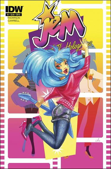 Jem and the Holograms issue 1-B Amy Mebberson "Aja" Cover