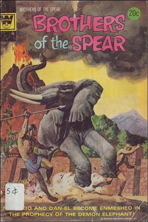 Brothers of the Spear issue 9-B Whitman Cover