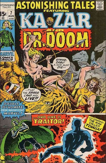Astonishing Tales (1970) issue 7