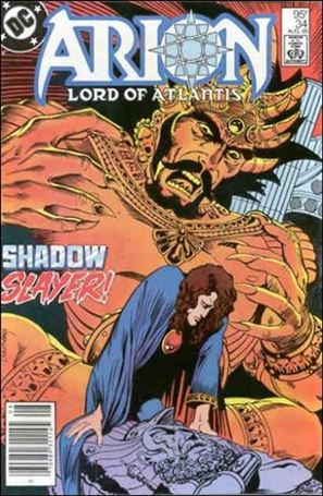 Arion, Lord of Atlantis issue 34-B Canadian Price Cover
