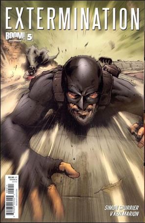 Extermination (2012) issue 5 Trevor Hairsine Cover