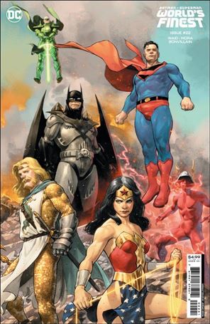 Batman/Superman: World's Finest issue 22-B Jerome Opena Cardstock Cover