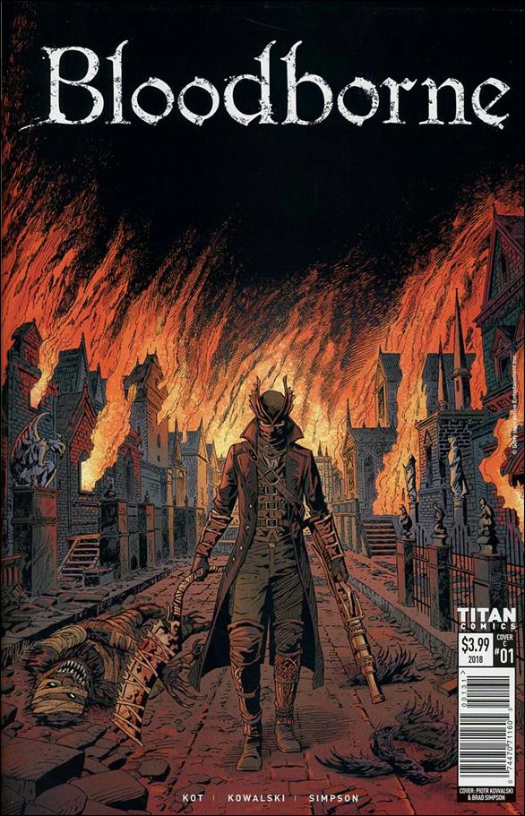 Bloodborne issue 1-C Piotr Kowalski Cover