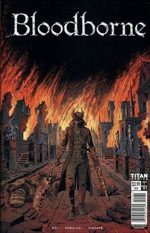 Bloodborne issue 1-C Piotr Kowalski Cover