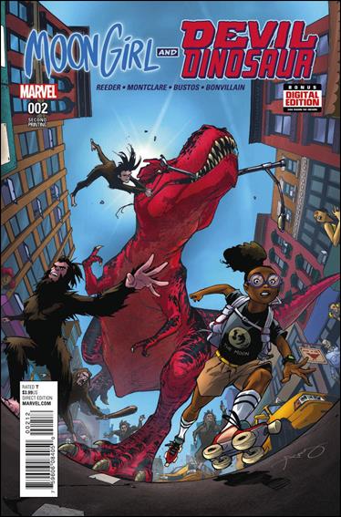 Moon Girl and Devil Dinosaur (2016) issue 2-C Amy Reeder Cover (2nd Printing)