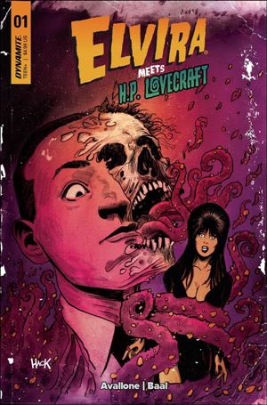 Elvira Meets H.P. Lovecraft issue 1-C Robert Hack Cover
