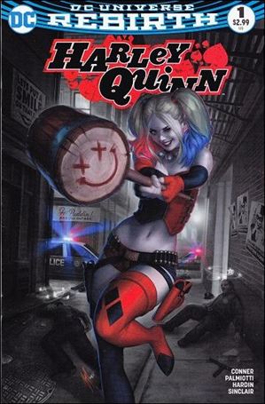 Harley Quinn (2016) issue 1-TX Warren Louw Mega Gaming and Comics Cover