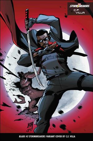 Blade (2023) issue 5-B Carlos Villa Stormbreakers Cover