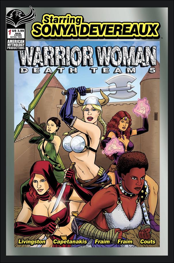 Starring Sonya Devereaux: Warrior Woman: Death Team 5 issue 1 Standard Cover
