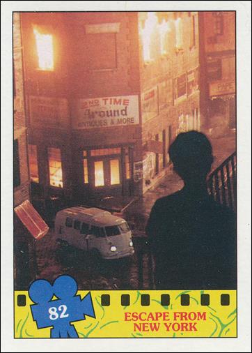 Teenage Mutant Ninja Turtles Movie (Base Set) card 82 Escape from New York