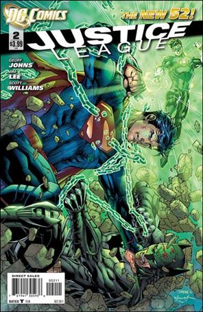 Justice League (2011) issue 2 Jim Lee Standard Cover