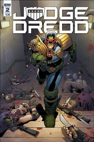 Judge Dredd: Under Siege issue 2 Max Dunbar Cover