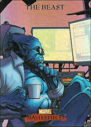 2007 Marvel Masterpieces (Parallel Foil Base Set) card 7 The Beast