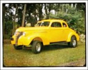 New Zealand Rod and Custom Cars (Base Set) card 2 39 Chev. Coupe