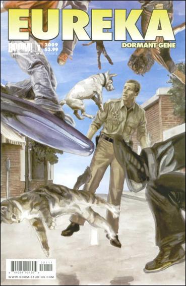 Eureka: Dormant Gene issue 1-B "Jack" Cover