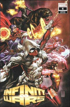 Infinity Wars issue 6-D Mark Brooks Cover