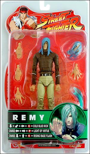 Street Fighter (Round 4) figure 5-B Remy (Brown and Tan)